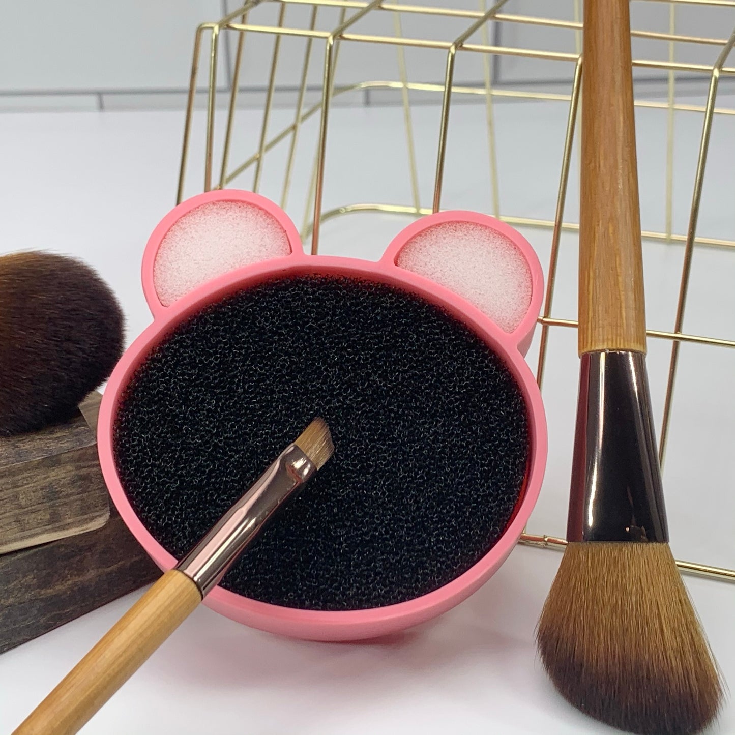 Silicone Brush Cleaning Sponge and Mat