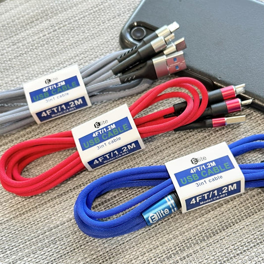 3 In 1 Cable Charger
